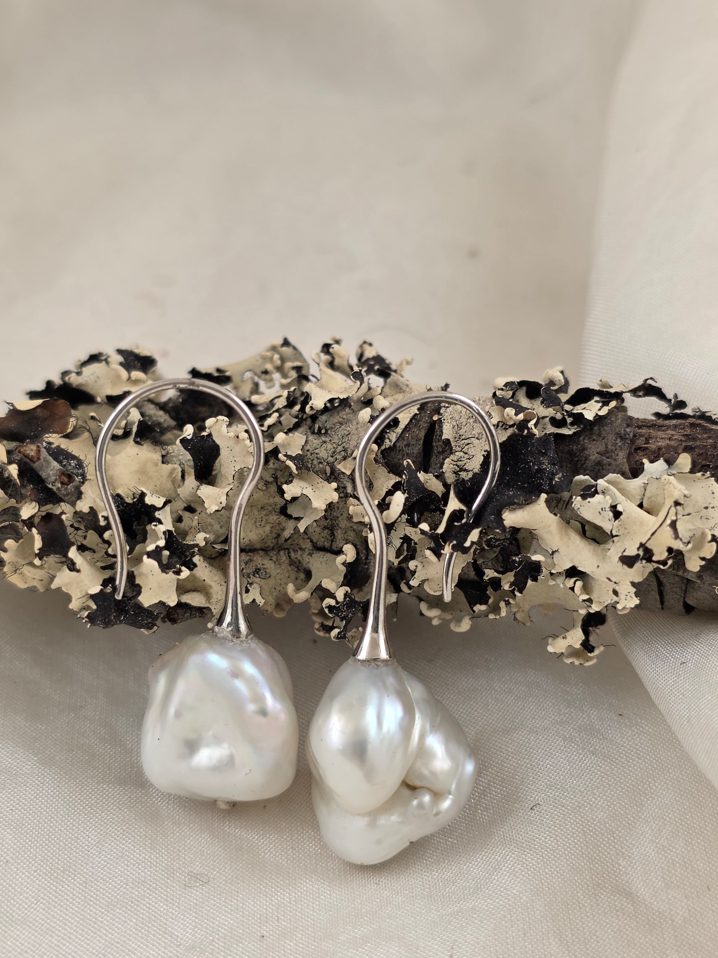 Keshi Pearl Earrings