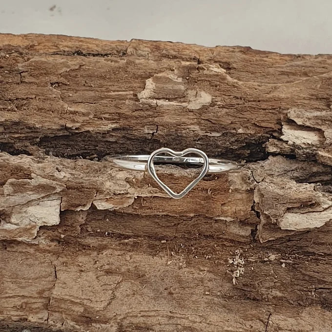 Sterling Silver Heart Ring