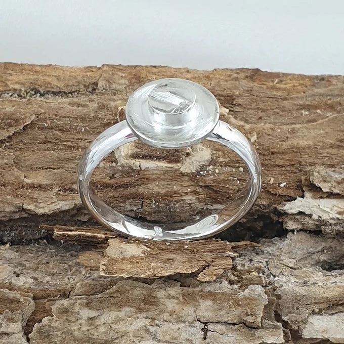 Sterling Silver Abstract Ring