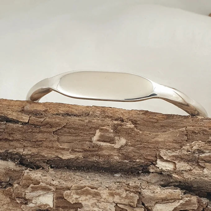 Sterling Silver Engravable Cuff