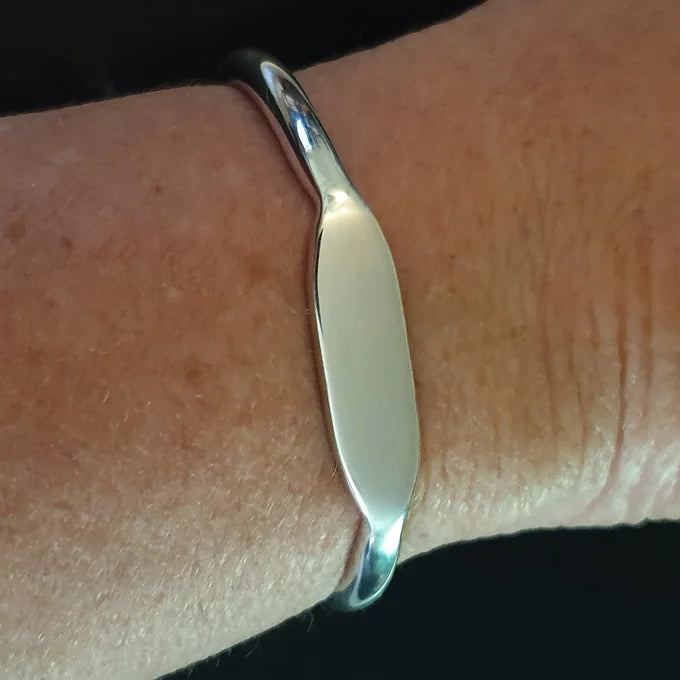 Sterling Silver Engravable Cuff