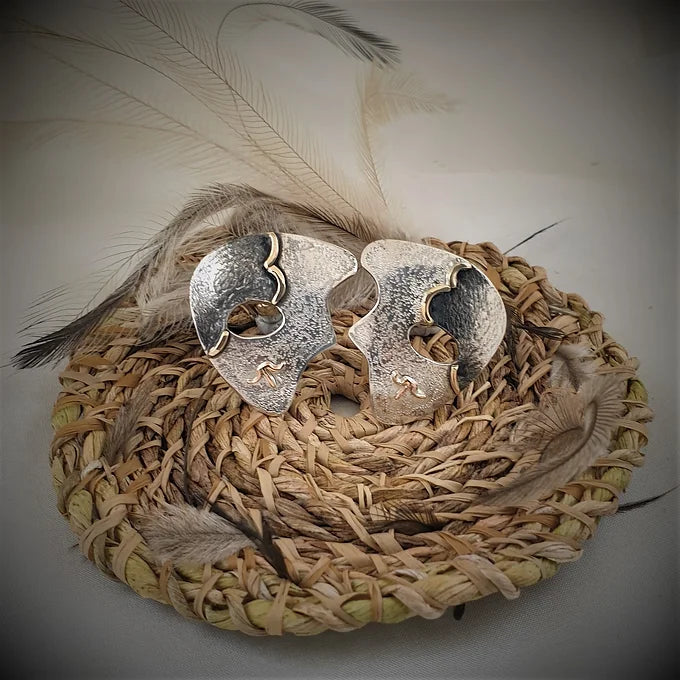 Sterling Silver 'Phantom of the Opera - Masquerade' Cufflinks