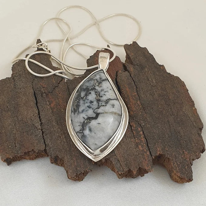 Sterling Silver and Josephinite (Josphines Crown) Pendant